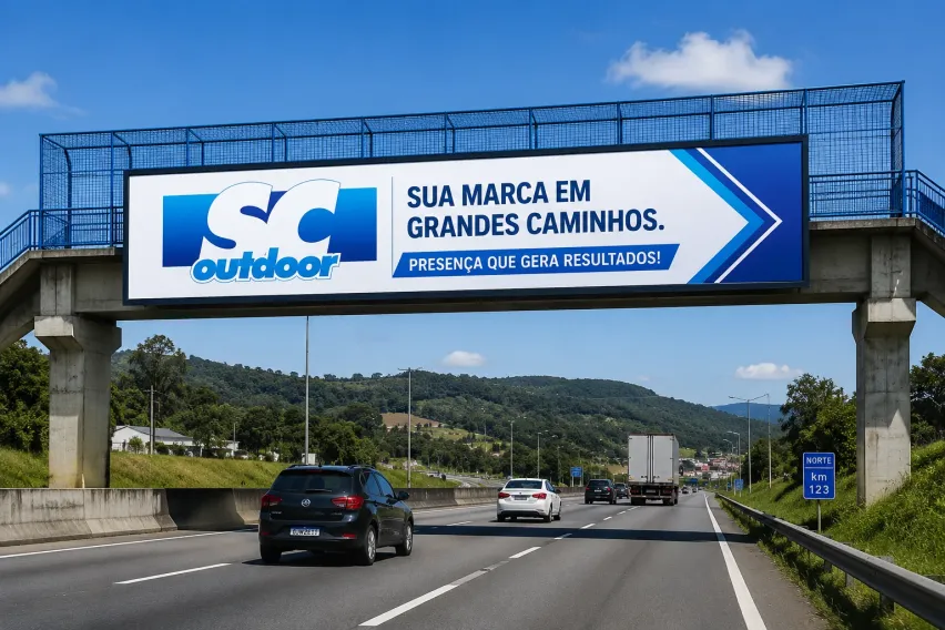Pain&eacute;is em passarelas de Santa Catarina: sua marca em destaque nas rodovias