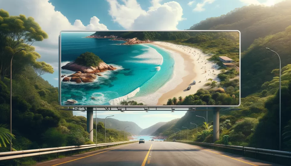 Divulga&ccedil;&atilde;o das Praias Menos Conhecidas de Santa Catarina Atrav&eacute;s da M&iacute;dia Exterior para um Turismo Mais Sustent&aacute;vel