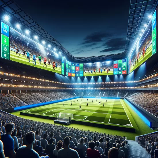 A Ascens&atilde;o dos Pain&eacute;is de LED em Eventos Esportivos