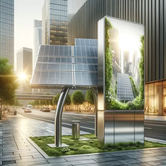 Sustentabilidade em Estruturas Met&aacute;licas de M&iacute;dia Exterior