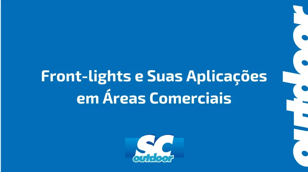Front-lights e Suas Aplica&ccedil;&otilde;es em &Aacute;reas Comerciais