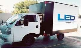 Ponto nº LED MOVEL